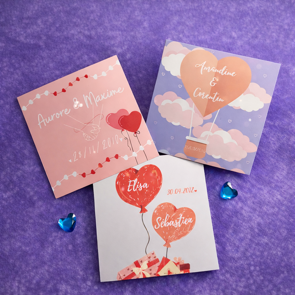 Aimants de l'Amour : Personnalisation et Souvenirs