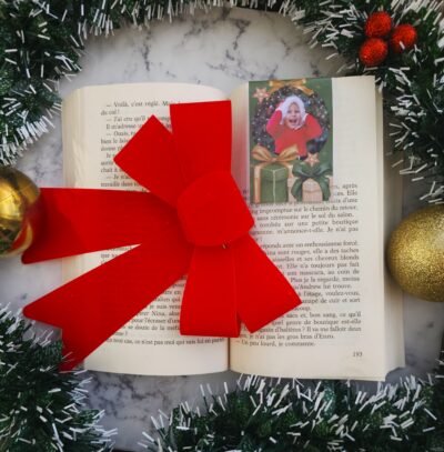Marque-page aimanté de Noël – Une photo, un sourire, un souvenir