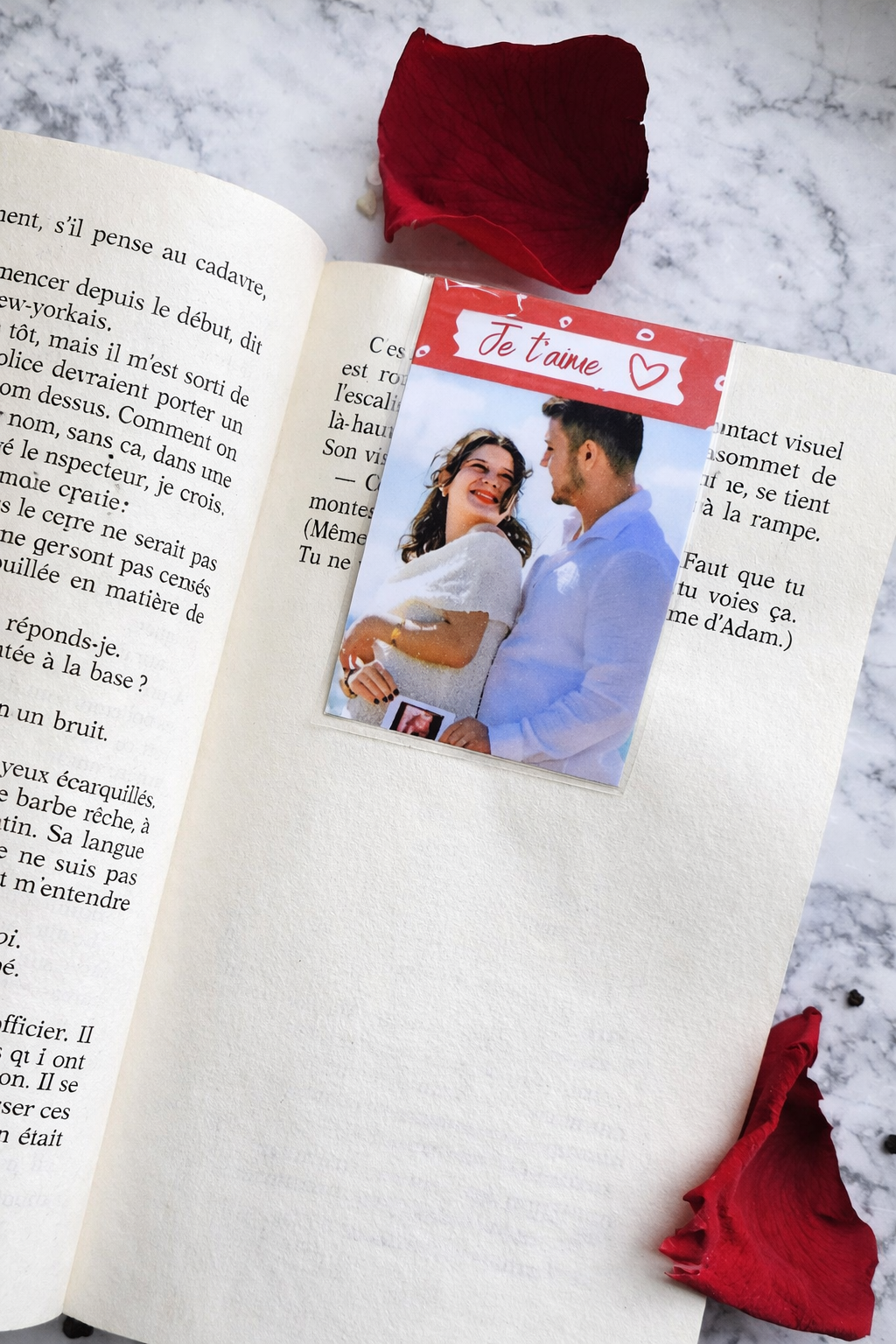 marque page magnétique personnalisé photo saint valentin